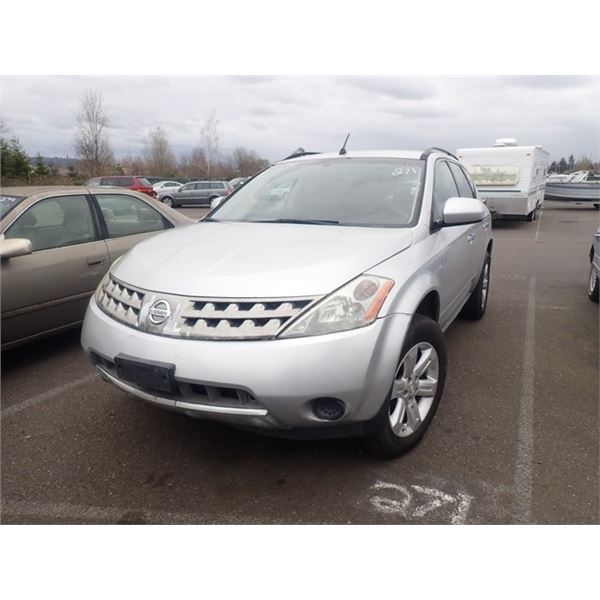 2007 Nissan Murano Speeds Auto Auctions