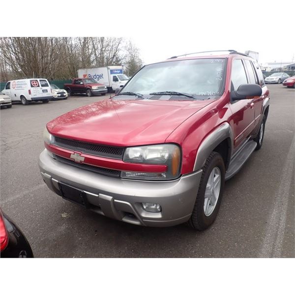 2003 Chevrolet Trailblazer Speeds Auto Auctions