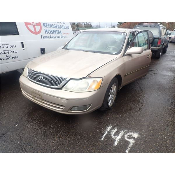 2000 Toyota Avalon Speeds Auto Auctions