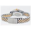 Image 7 : Rolex Mens Two Tone Champagne Index And Diamond Sapphire Datejust 36MM