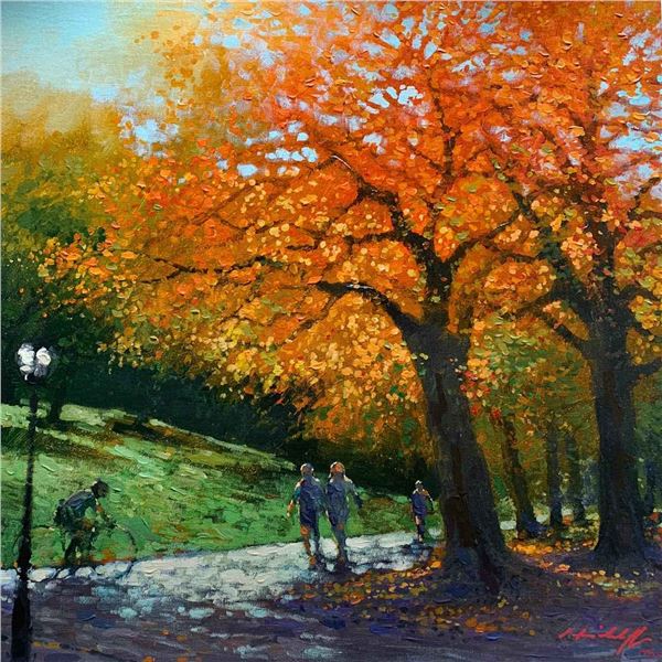 David Hinchliffe  Autumn in the Park 