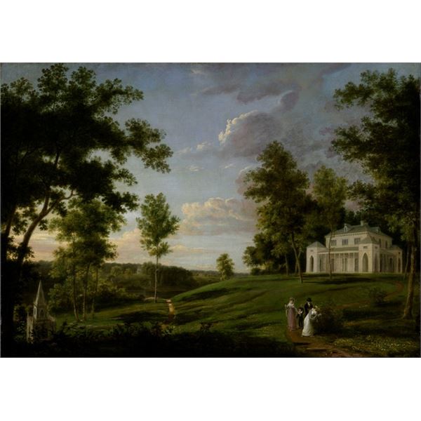 Thomas Birch - View of Sedgeley Park