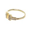 Image 5 : Tiffany & Co Gold T Wire Diamond Ring 5.5