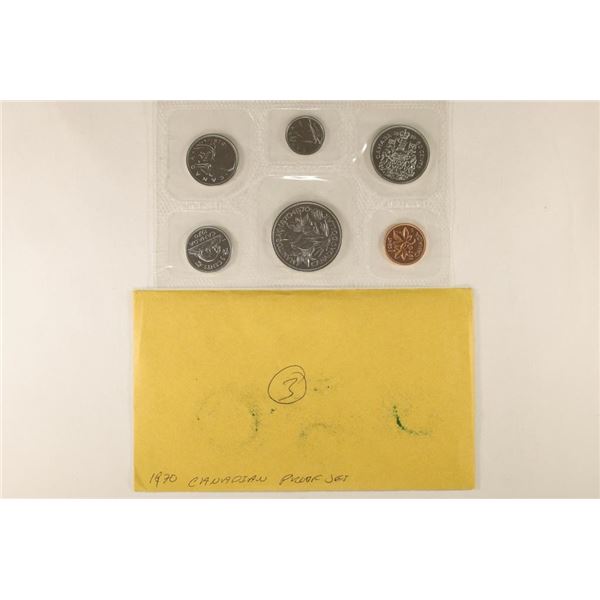 1970 CANADA UNC SET WITH ENVELOPE