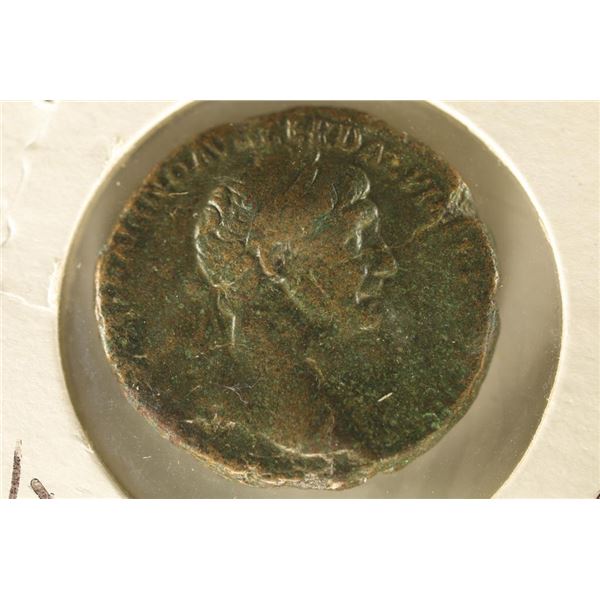 98-117 A.D. TRAJAN ANCIENT COIN