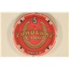 Image 1 : $5 PONDERAY CASINO CHIP, BREMERTON, WA.