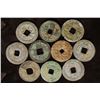 Image 2 : 10 ASIAN / CHINESE CASH COINS