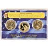 Image 2 : 2012 PRESIDENTIAL 3 COIN $1 SET IN HARD PLASTIC