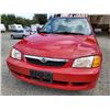 Image 8 : A1 --  2000 MAZDA PROTEGE DX, Red, 332181 KM