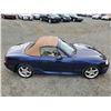 Image 26 : C6C --  2001 MAZDA MX 5 MIATA CONVERTIBLE, Blue, 135856 KM
