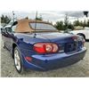 Image 42 : C6C --  2001 MAZDA MX 5 MIATA CONVERTIBLE, Blue, 135856 KM