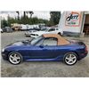 Image 52 : C6C --  2001 MAZDA MX 5 MIATA CONVERTIBLE, Blue, 135856 KM