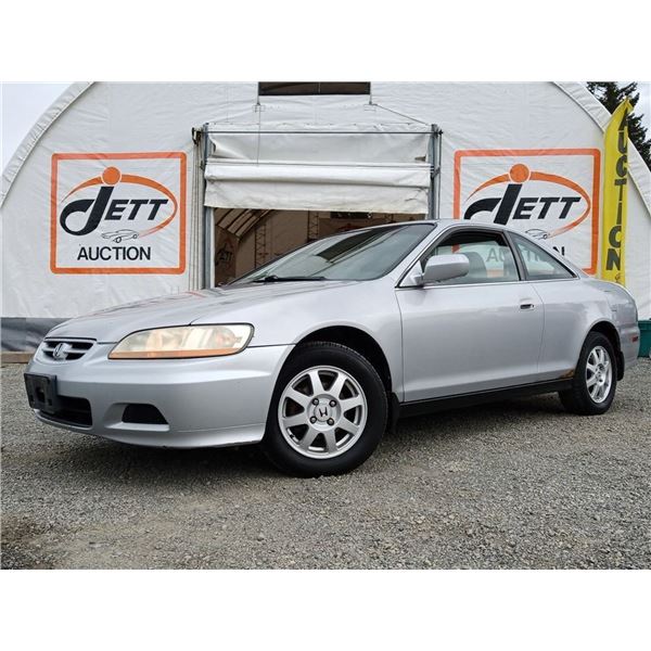 A4 --  2002 HONDA ACCORD SE, Grey, 357917 KM