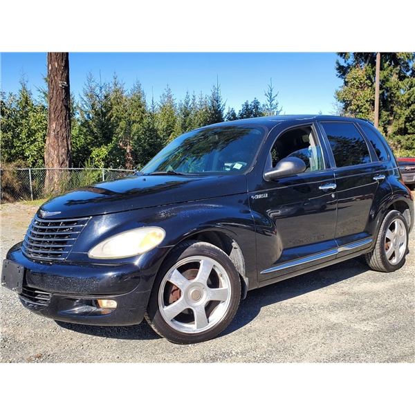 B3 --  2004 CHRYSLER PT CRUISER GT, BLACK, 88,481 KMS