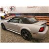 Image 42 : B6 --  2000 FORD MUSTANG CONVERTIBLE, Silver, 220845 KM