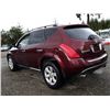 Image 19 : I3 --  2006 NISSAN MURANO SL AWD, Red, 138317 MILES