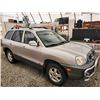 Image 19 : A12B --  2001 HYUNDAI SANTA FE GLS AWD, Grey, 272185 KM