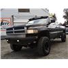 Image 3 : F4 --  2001 DODGE RAM 2500 QUAD CAB 4X4, BLACK, 456,946 KMS