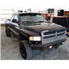 Image 8 : F4 --  2001 DODGE RAM 2500 QUAD CAB 4X4, BLACK, 456,946 KMS