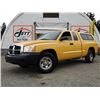 Image 1 : G3 --  2006 DODGE DAKOTA ST EXT CAB 4X4, Yellow, 160018 KM