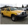 Image 9 : G3 --  2006 DODGE DAKOTA ST EXT CAB 4X4, Yellow, 160018 KM