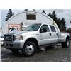 Image 2 : G5 --  2005 FORD F350 SUPER DUTY CREW CAB DUALLY 4X4, Silver, 226604 KM