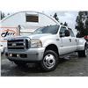 Image 3 : G5 --  2005 FORD F350 SUPER DUTY CREW CAB DUALLY 4X4, Silver, 226604 KM