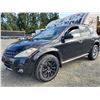 Image 4 : H4 --  2006 NISSAN MURANO SL AWD, Black, 222522 KM