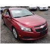 Image 8 : C6C --  2013 CHEVROLET CRUZE ECO, Red, 74539 KM