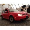 Image 8 : A8 --  1999 VW GOLF GTI, Red, 164883 KM