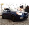 Image 8 : A2 --  2008 HYUNDAI ACEENT, Blue, 229707 KM  "NO RESERVE"