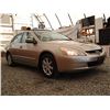 Image 8 : B5 --  2003 HONDA ACCORD EX, Gold, 187636 KM