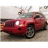 Image 2 : A3 --  2009 JEEP PATRIOT SPORT 4X4, Red, 128083 KM  "NO RESERVE"