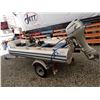 Image 25 : 0E -  2001 11FT APX ALDURA  II ALUMINUM DINGHY ON A 17FT APX 2001 EZ LOADER BOAT TRAILER