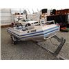 Image 8 : 0E -  2001 11FT APX ALDURA  II ALUMINUM DINGHY ON A 17FT APX 2001 EZ LOADER BOAT TRAILER