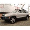 Image 1 : F2 --  2004 HYUNDAI SANTA FE GL, Silver, 181,557 TMU KM