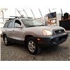 Image 8 : F2 --  2004 HYUNDAI SANTA FE GL, Silver, 181,557 TMU KM