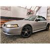 Image 1 : A5 --  2000 FORD MUSTANG CONVERTIBLE, Silver, 220845 KM  "NO RESERVE"