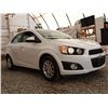 Image 8 : C2 --  2015 CHEVROLET SONIC LT , White, 150278 KM