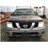 Image 5 : F3 --  2008 NISSAN FRONTIER CREW CAB 4X4, Grey, 195,045 Miles