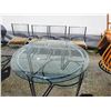 Image 1 : Chrome & Glass Table with 4 Chairs