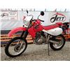 Image 1 : 0L --  2008 HONDA XR650L ENDURO, RED, 409 KM "NO RESERVE"