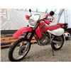 Image 2 : 0L --  2008 HONDA XR650L ENDURO, RED, 409 KM "NO RESERVE"