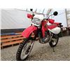 Image 3 : 0L --  2008 HONDA XR650L ENDURO, RED, 409 KM "NO RESERVE"