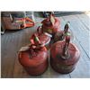 Image 2 : Metal fuel Containers Lot of 5