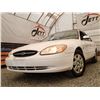 Image 3 : A4 --  2001 FORD TAURUS SE, White, 213213 KM   "NO RESERVE"