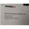 Image 118 : C6D --  2018 HYUNDAI ELANTRA SEL, Black, 166557 KM