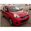 Image 8 : C6C --  2016 NISSAN MICRA, Red, 176239 KM