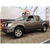 Image 1 : F3 --  2008 NISSAN FRONTIER CREW CAB 4X4, Grey, 195,045 Miles