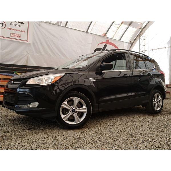 A11 --  2015 FORD ESCAPE SE 4WD,, Black, 172172 KM